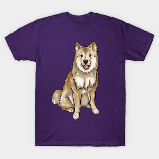 Finnish Lapphund Dog | Cream T-Shirt